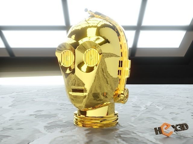 C3P0 - Helment