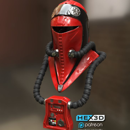 Imperial Guard - Pilot - Helment