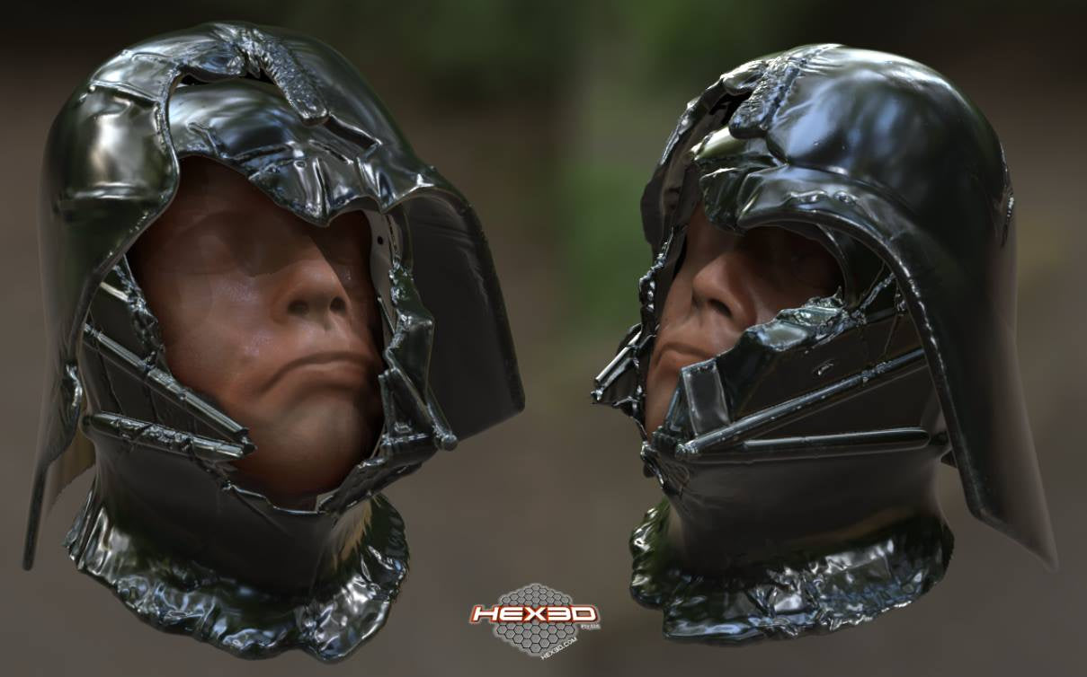 Luke in Vader Helmet - Bust