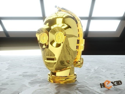 C3P0 - Helment