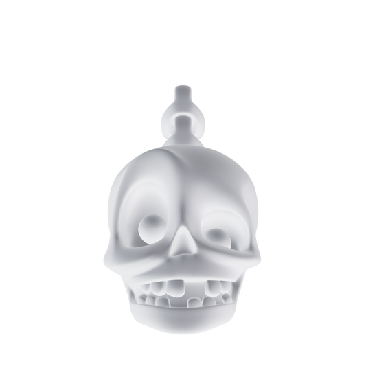 Flexi Skull Keychain